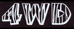 tiger 4wd decal