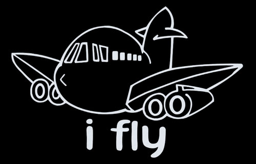 i fly decal