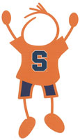 syracuse orangemen dad stick figure decal