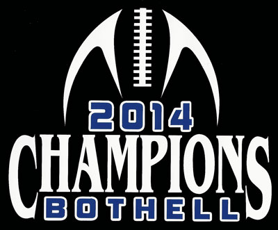 Bothell High School football state champions decal