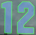 Seattle Seahawks 12th Man Decal