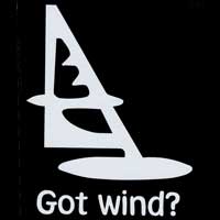 windsurfing decal
